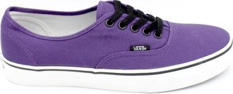 Vans Canvas Veters Rubberen Zool Sneakers - Heren - Sneakers - Paars - 40 1/2 EU - Schoenen