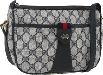 Gucci Pre-owned Cross Body Bags, female, Blue, Size: ONE SIZE Pre-owned Cross Body Bag