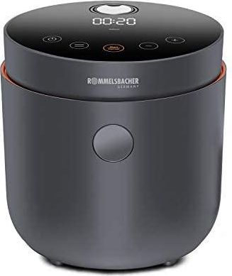 Rommelsbacher Multi Arrocera & Vaporera Mrk 500 - 6 Programas (arroz, Grano Completo, Low Carb, Sopa, Arroz De Leche, Calentamiento), Carcasa Cool-touch, Recipiente