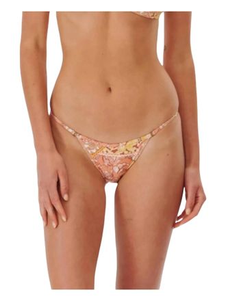 Rip Curl Wanderer Skimpy Coverage Bikini Bottom In Maroon