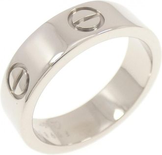 Cartier White Gold White Gold (18K) Band Ring (Pre-Owned)