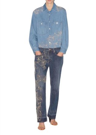 Isabel Marant Imane Jumpsuit In Blue