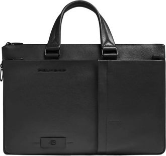 Piquadro Laptop Bags & Cases, male, Black, Size: ONE SIZE W137 Briefcase