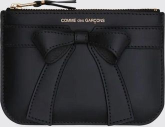 Comme Des Gar&ccedil;ons Leather Bow Wallet Comme Des Gar&ccedil;ons