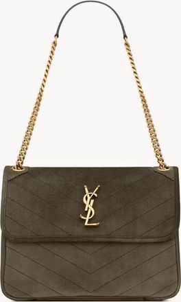 Saint Laurent Shoulder Bag - Taupe