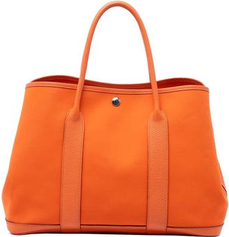 Herm&egrave;s Pre-owned Hermes Toile and Negonda Garden Party 36 Ladies 015XS68XAR53GOGM