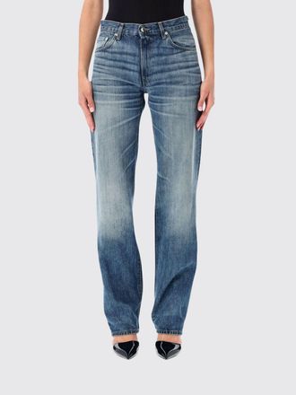 Haikure Elisa High-Waisted Straight Leg Jeans in a Five-Pocket Style