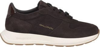 Baldinini Suede Sneaker - Dames - Schoenen - Bruin - Maat: 41 EU Su&egrave;de