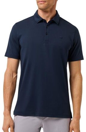 Travis Mathew Warm Skies Polo in Total Eclipse at Nordstrom, Size Xx-Large