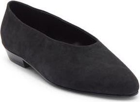 Jeffrey Campbell Collene Ballet Flat in Dark Grey Suede at Nordstrom Rack, Size 6.5