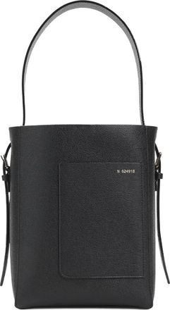 Valextra Borsa a secchiello in pelle - Nero