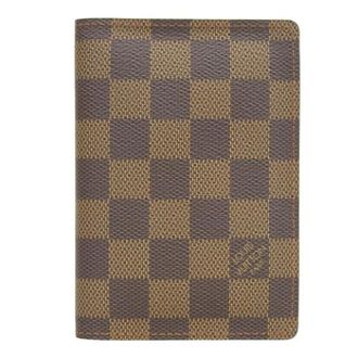 Louis Vuitton Pre-owned Paspoorthoes - Dames - Pre-owned - Bruin - Maat: ONE Size