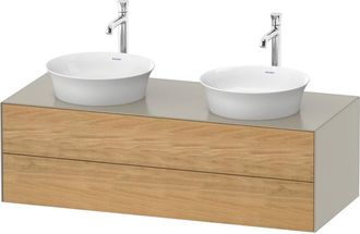 Duravit Tulip Blanco, Mueble De Ba&ntilde;o Colgado En La Pared, Ancho - Duravit