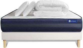 Actisom Pack Colch&oacute;n Blanco Espuma Viscoel&aacute;stica 140 X 200