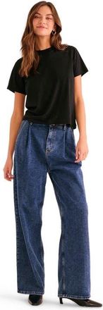 Naadam The Classic Tee in Black at Nordstrom, Size Xx-Large