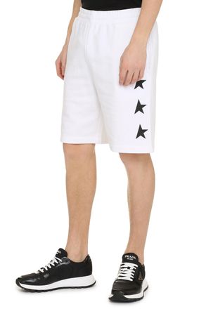 Golden Goose Diego Bermuda Shorts - White