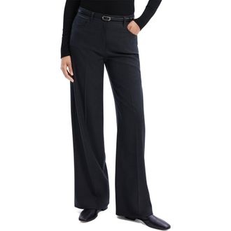 Theory Jean.Wool 5-Pocket Pants in Charcoal Melange at Nordstrom Rack, Size 8