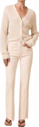 LE JEAN Reworked 90S Straight Jeans In Bone