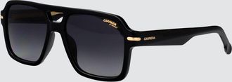 Carrera Occhiali da sole Aviatore rettangolari in acetato con doppio ponte
