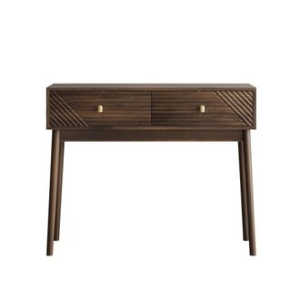 Urban Meuble Consola de tocador vintage con 2 cajones