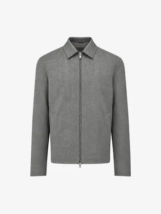 Genti Shirtjacket Viper | Grijs