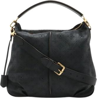 Louis Vuitton Pre-owned Mahina Selene PM 2way bag - Dames - Vintage Schoudertas - Zwart - ONE Size - Leer - Vintage