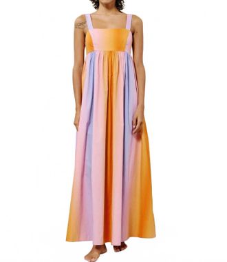 FRNCH Alessa Maxi Dress In Sunset