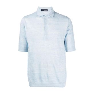 Lardini Hombre, Camisetas, Azul, Talla: M