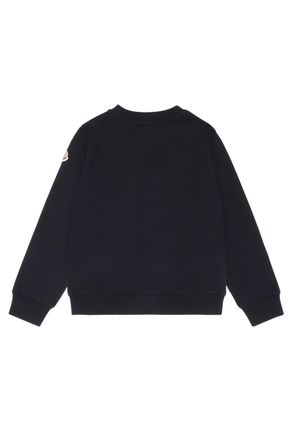 Moncler Logo-Embroidered Sweatshirt - Navy