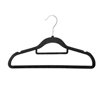 Lewis's Clothes Hangers Pack of 10 - Velvet | TJ Hughes