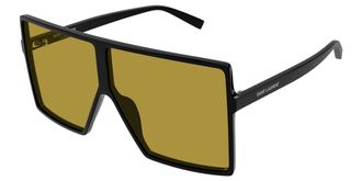 Saint Laurent SL 909 BETTY S 002 Womens Sunglasses Black Size 63 - Free RX Lenses - Free RX Lenses