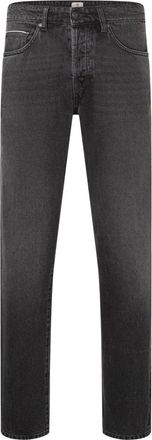 THE.NIM Reed Loose Fit Denim - Heren - Slim Fit Jeans - Zwart - W33 - Denim - Jeans