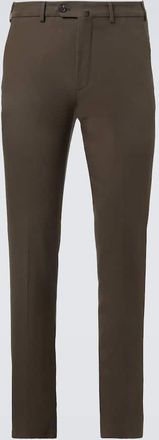 Loro Piana Pantaloni chino Carlo in misto cotone
