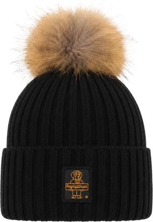 RefrigiWear Sneeuwvlok Muts - Dames - Hoeden - Zwart - ONE Size - Wol - Accessoires
