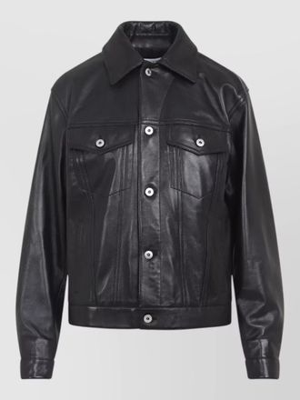 Bottega Veneta leather jacket
