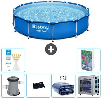 Bestway Piscina Bestway Steel Pro Redonda - 366x76 Cm - 7-piezas S216
