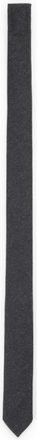 Thom Browne Dark Grey Classic Solid Tie