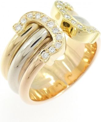 Cartier Yellow Gold (18K) Pink Gold (18K) White Gold (18K) Band Ring (Pre-Owned)
