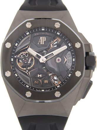 Audemars Piguet Pre-owned Audemars Piguet Tourbillon Concept GMT Black Dial Mens Watch 26589IO.OO.D002CA.01