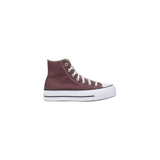 Converse Paarse Polyester Platform Sneakers