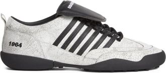 Dsquared2 White Textured Sneakers