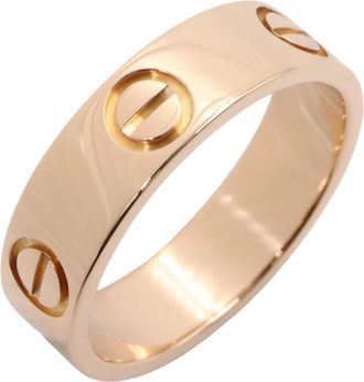 Cartier Gold Pink Gold (18K) Band Ring (Pre-Owned)