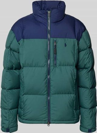 Polo Ralph Lauren Regular Fit Daunenjacke mit Zweiwege-Rei&szlig;verschluss Modell GORHAM in Petrol, Gr&ouml;&szlig;e XXL