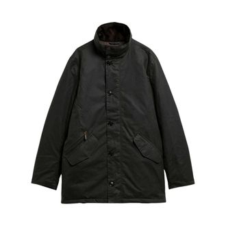 Barbour Giacca cerata Modern Powell - - Jackets - Uomo - Verde - M