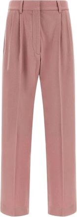Blazé Milano Pantaloni sartoriali con pieghe - Rosa