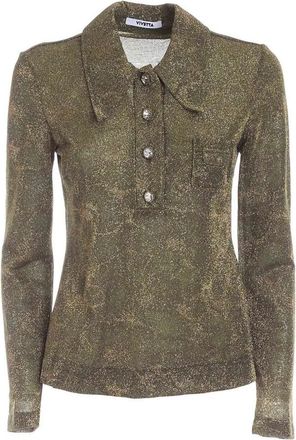 Vivetta Polo Shirts - Dames - Polos - Groen - M - Tops