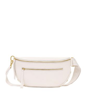 Hammitt Hammitt Charles Crossbody Calla Lily White Brushed Gold Lrg