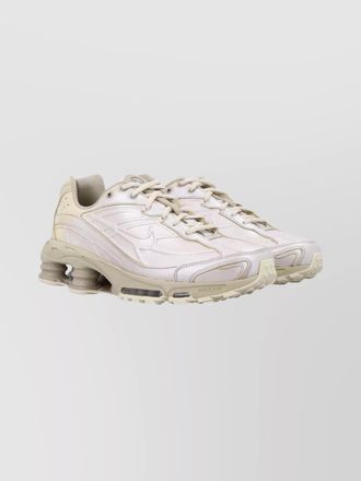 Nike premium ride sneakers metallic upper