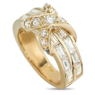 Tiffany & Co. 18K Yellow Gold 1.75ct Diamond Ring TI20-060426