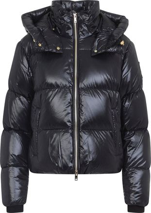 Moose Knuckles Black Moonstone Gold Jacket-Donna
